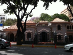 Vista de una de las casas de la Funeraria Vallés ubicada en la urbanización La Floresta en Caracas